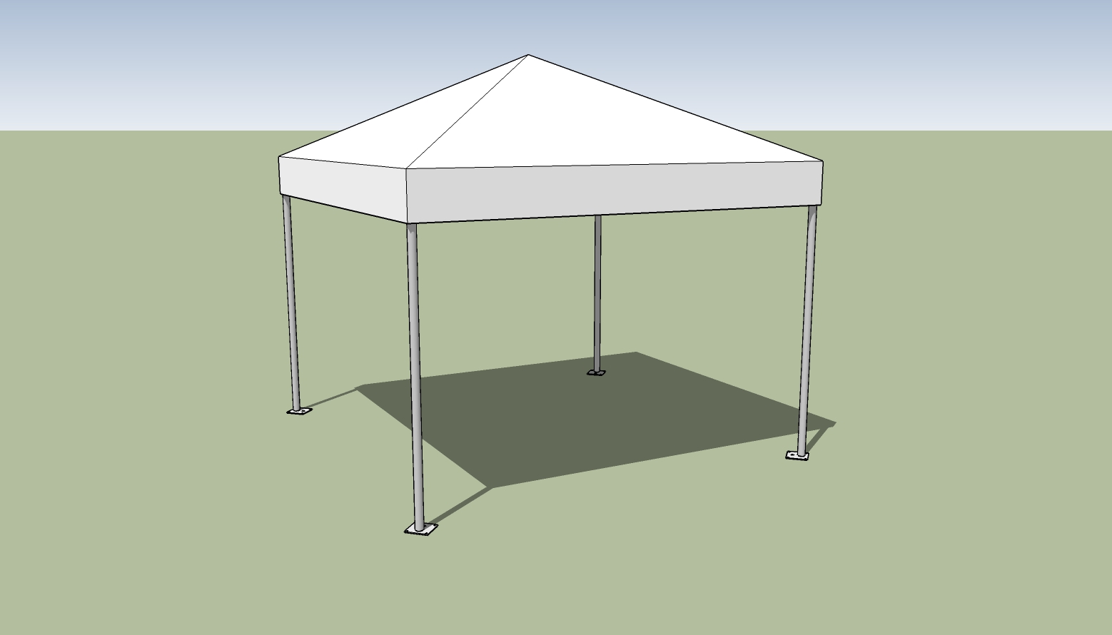 10x20 frame tent